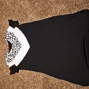 Boutique leopard maxi dress